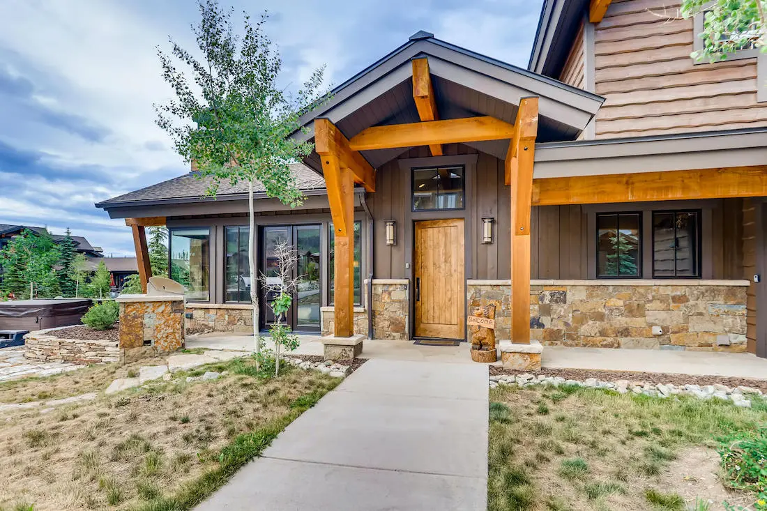312 Shores Breckenridge CO Exterior Front Entry